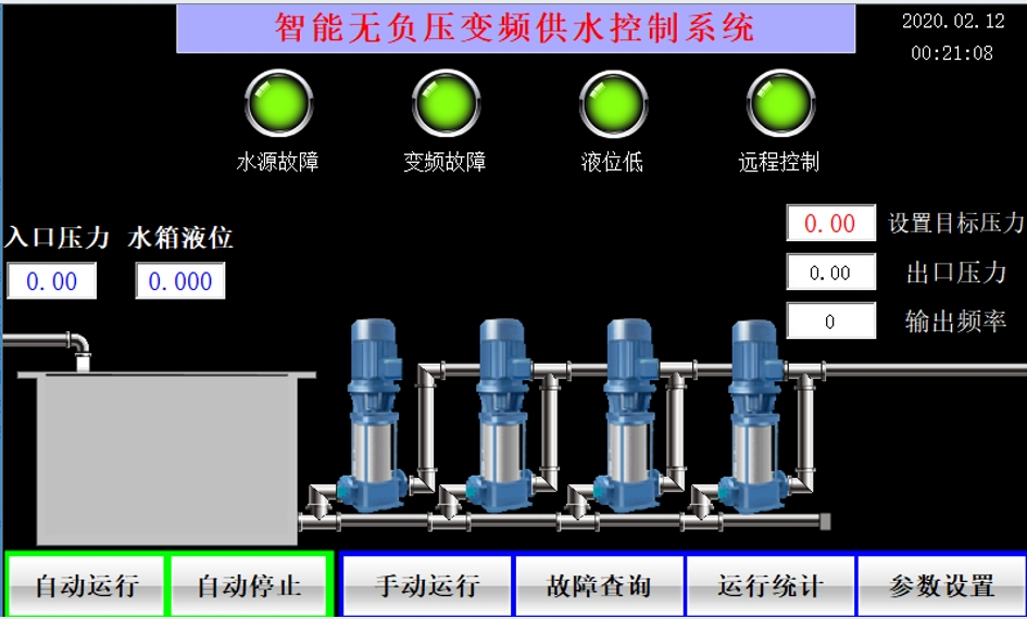 威廉希尔物联网平台在恒压供水中的应用